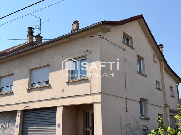 Appartement duplex 165m2 5ch et hangar 200m2
