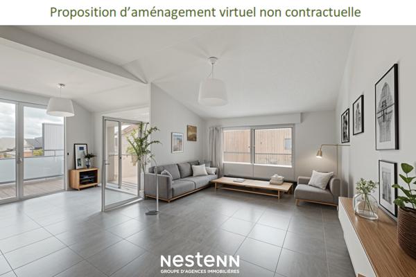 A VENDRE - Tournefeuille - Appartement T3 de 63m² avec grande terrasse et 2 places de parking