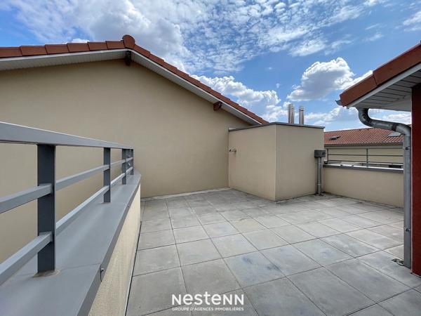 A VENDRE - Tournefeuille - Appartement T3 de 63m² avec grande terrasse et 2 places de parking