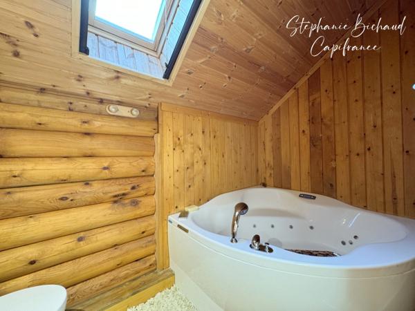 Maison chalet en rondin à vendre 4 pièces ANCELLE (05)