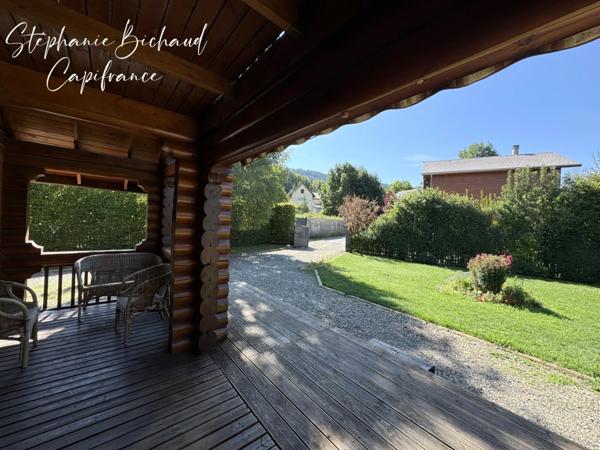 Maison chalet en rondin à vendre 4 pièces ANCELLE (05)