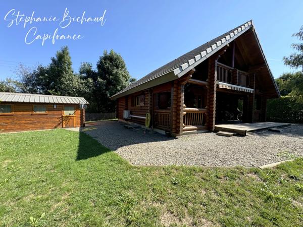 Maison chalet en rondin à vendre 4 pièces ANCELLE (05)