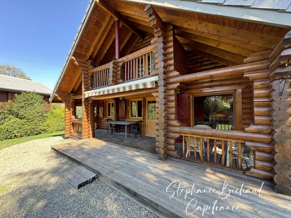 Maison chalet en rondin à vendre 4 pièces ANCELLE (05)