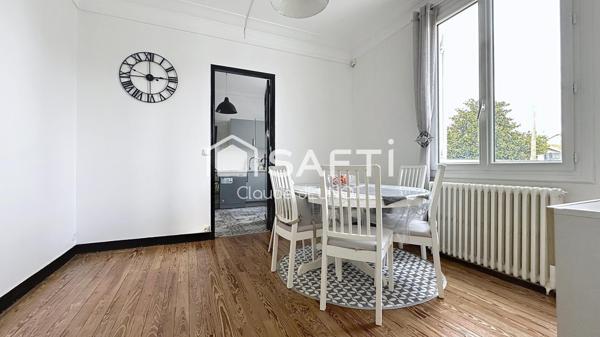 Maison Art Déco lumineuse 5 pièces – Jardin, terrasses et grand garage