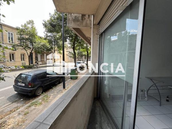 Location Studio meublé 26.25 m² - 209 Cours de l'YSER Bordeaux 33000
