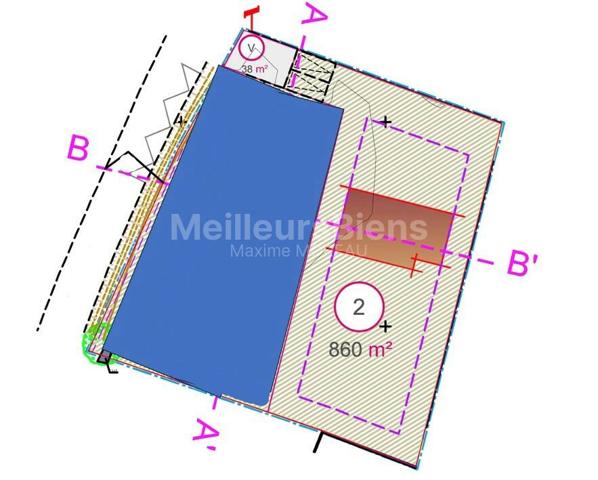 Terrain à Bâtir 860 m2 - Très bon Rapport Qualité Prix