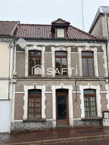 Maison 62 m² – 3 niveaux – À terminer de rénover – Idéal investisseur ou 1er achat !