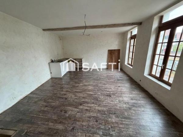 Maison 62 m² – 3 niveaux – À terminer de rénover – Idéal investisseur ou 1er achat !
