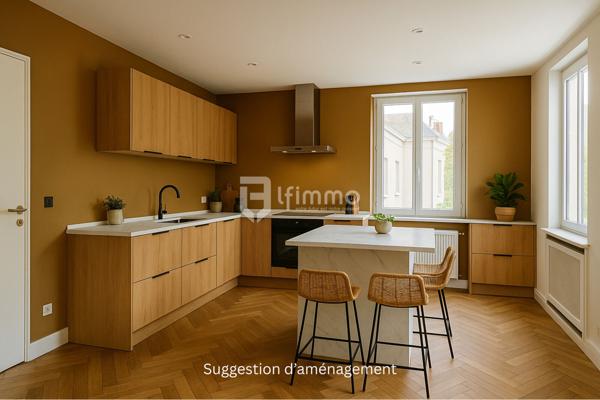 Sous compromis : Appartement de réception dans une maison de maître