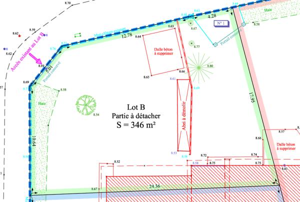 Andernos-les-Bains – Terrain à bâtir 345 m² – Libre constructeur