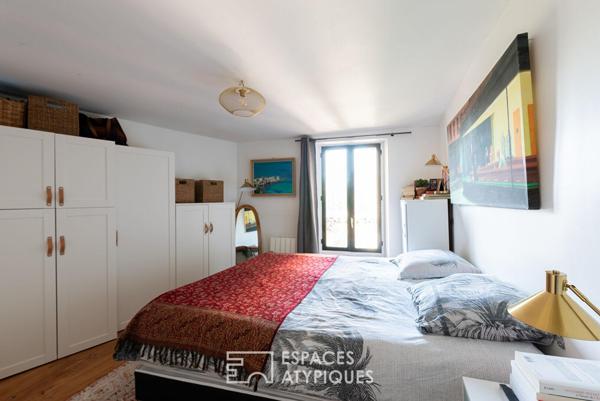 Duplex esprit loft en dernier étage