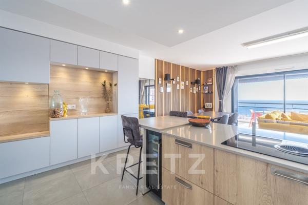 Appartement contemporain avec vue panoramique sur le golfe d’Ajaccio à deux pas des plages