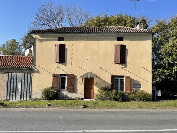 Dpt Lot (46) À vendre - Maison individuelle 5 pièces (2 chambres) avec jardin à Montcuq