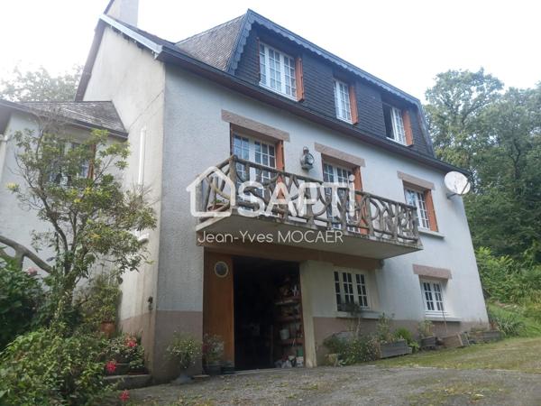 EXCLUSIVITE - CHATEAUNEUF DU FAOU (29520) ; Retirée en environnement calme et boisé, à 5mn des toutes commodités.