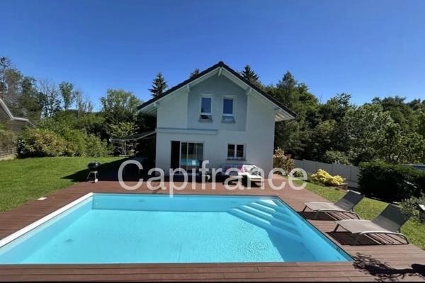 Maison avec piscine sur SAINT MARTIN BELLEVUE / FILLIERE – ANNECY (74)