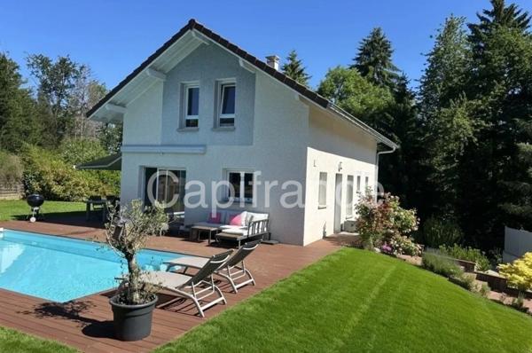 Maison avec piscine sur SAINT MARTIN BELLEVUE / FILLIERE – ANNECY (74)
