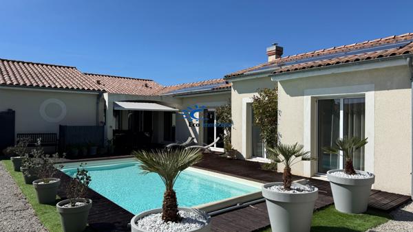 EXCLUSIVITE MAISON CONTEMPORAINE PLAIN PIED 5 CHAMBRES Saint rogatien