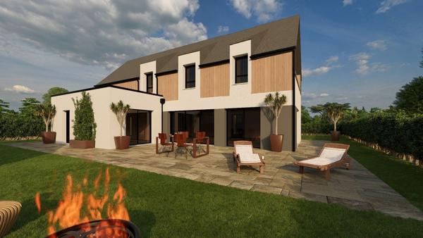Terrain + Maison à vendre 6 pièces - 162 m²