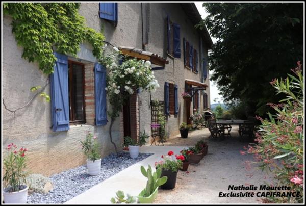 Salvagnac 81, magnifique propriété T9-T10 450 m² (dont 3 Gîtes loués), terrain de 1.6 hectares