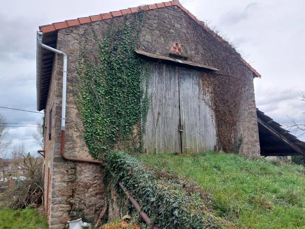 ENSEMBLE IMMOBILIER DE 2 MAISONS EN PIERRE  A RENOVER  PLUS UNE GRANGE FERMEE AVEC TOITURE NEUVE SUR PARCELLE AGRICOLE DE 8087M² CARMAUX (81)