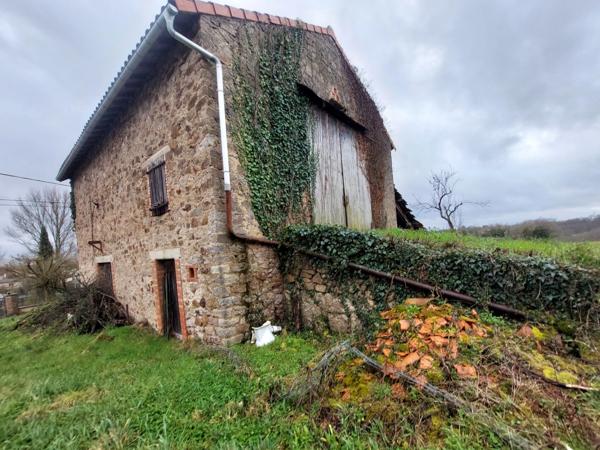 ENSEMBLE IMMOBILIER DE 2 MAISONS EN PIERRE  A RENOVER  PLUS UNE GRANGE FERMEE AVEC TOITURE NEUVE SUR PARCELLE AGRICOLE DE 8087M² CARMAUX (81)
