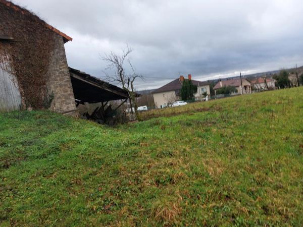 ENSEMBLE IMMOBILIER DE 2 MAISONS EN PIERRE  A RENOVER  PLUS UNE GRANGE FERMEE AVEC TOITURE NEUVE SUR PARCELLE AGRICOLE DE 8087M² CARMAUX (81)