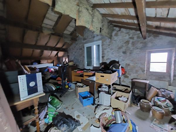 ENSEMBLE IMMOBILIER DE 2 MAISONS EN PIERRE  A RENOVER  PLUS UNE GRANGE FERMEE AVEC TOITURE NEUVE SUR PARCELLE AGRICOLE DE 8087M² CARMAUX (81)