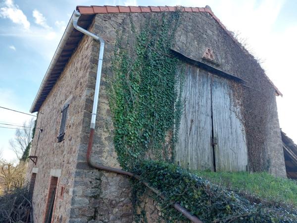 ENSEMBLE IMMOBILIER DE 2 MAISONS EN PIERRE  A RENOVER  PLUS UNE GRANGE FERMEE AVEC TOITURE NEUVE SUR PARCELLE AGRICOLE DE 8087M² CARMAUX (81)