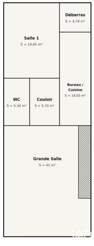 Murs commerciaux  à vendre 90,48 m² Dax