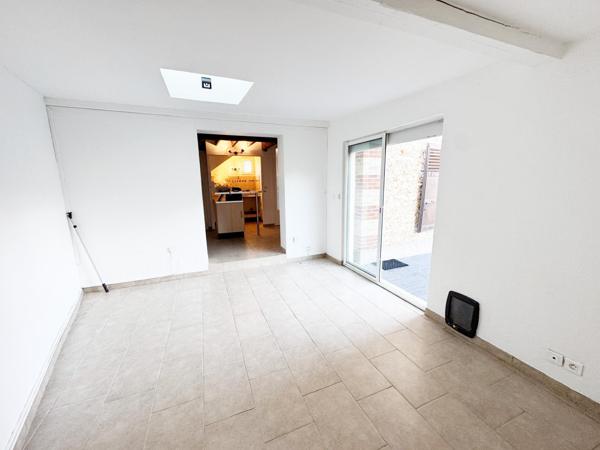 Grande terrasse et jardin