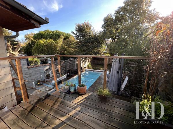 Bordeaux Cauderan - Maison 5 pièces avec jardin et piscine