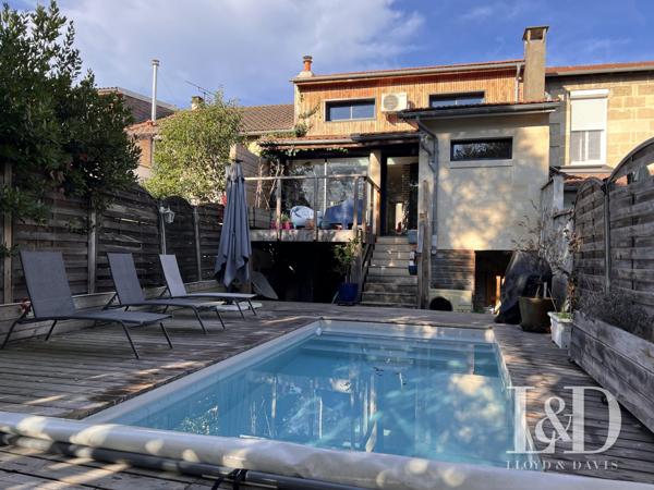 Bordeaux Cauderan - Maison 5 pièces avec jardin et piscine