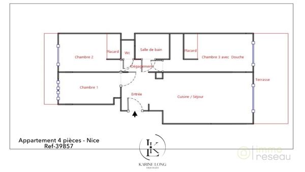 Appartement à NICE (06200)