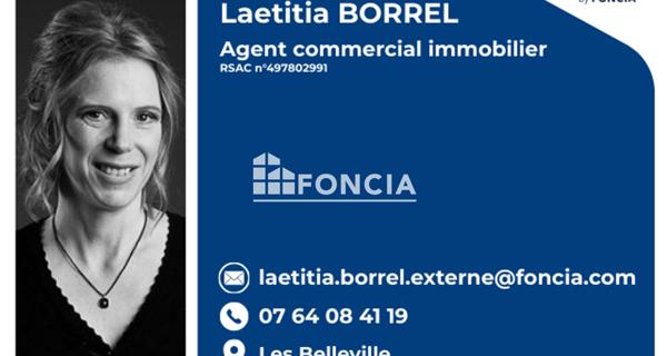 À vendre Appartement 3 pièces 45.01 m² - Les Belleville 73440