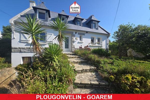 MAISON T7 – 5 CHAMBRES – FORT DE BERTHEAUME – A 400 M DE LA PLAGE DE PERZEL – SOUS-SOL COMPLET – IMPASSE AU CALME