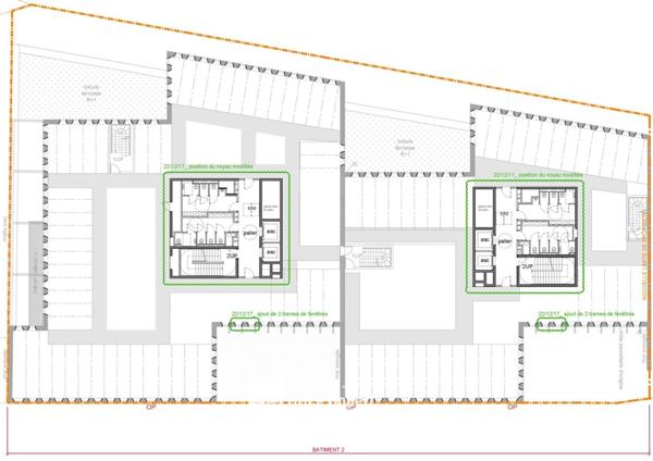 Bureaux à louer Lyon 9ème Vaise certification BREEAM VERY GOOD