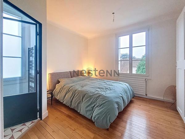 Maison bourgeoise de charme Saint-Cyr-sur-Loire - 180 m² avec 8 pièces avec 4 chambres - Jardin et garage