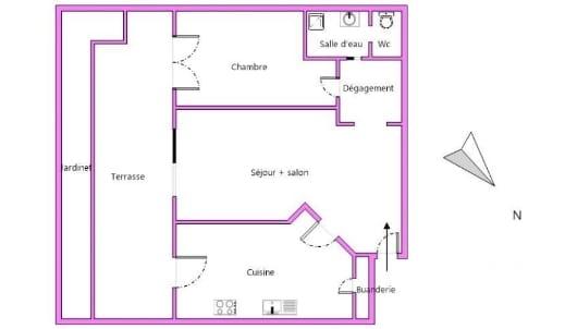 Appartement à vendre 2 pièces 51 m² Hyères