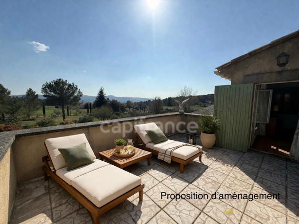 Proprieté de 150 m2 avec dépendance à vendre 7 pièces LAURIS (84)