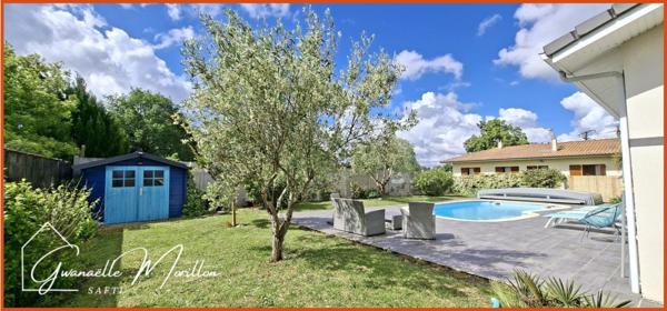 Belle contemporaine, 4 chambres, garage, piscine