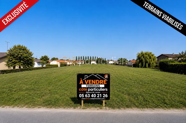 Vente
                Terrain642 m² - LAVAUR (81500)