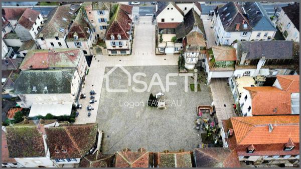 Maison typique au cœur de la bastide de Bretenoux