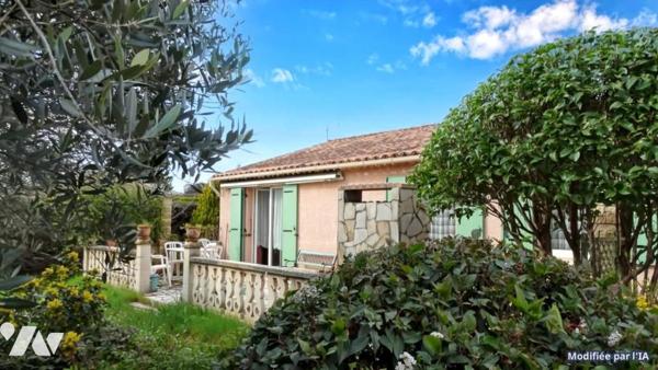 PROCHE CENTRE VILLA T4 AVEC GARAGE ET ATELIER A SAINT-MAXIMIN