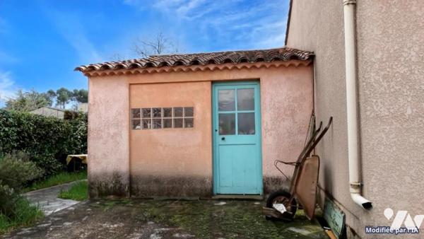 PROCHE CENTRE VILLA T4 AVEC GARAGE ET ATELIER A SAINT-MAXIMIN