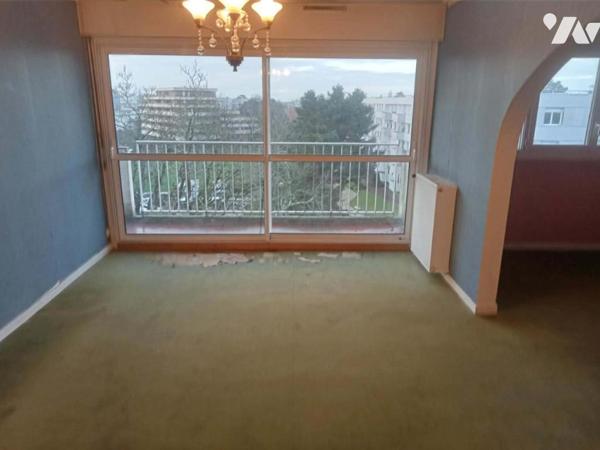 T4 de 85,66m², 2 CH, parking et cave