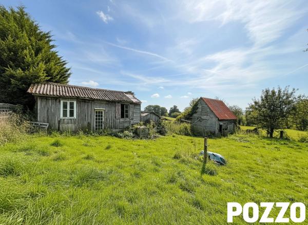 A VENDRE MAISON DE 3 PIECES AVEC POTENTIEL D'AMENAGEMENT A ST MANVIEU BOCAGE (14) NOUES DE SIENNE