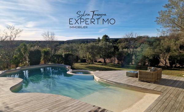 Saint-Gély-du-Fesc (34980) Propriété avec maison de 6 pièces sur un grand terrain.