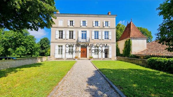 MAISON DE MAITRE à SAINTE LIVRADE SUR LOT (47)