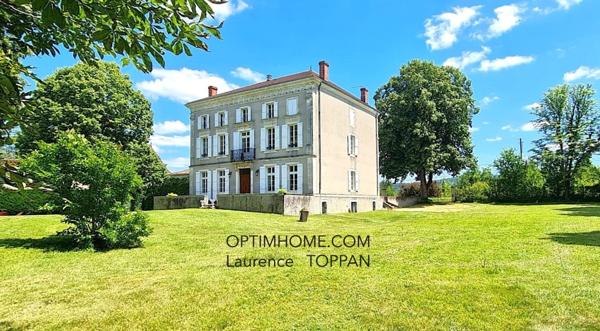 MAISON DE MAITRE à SAINTE LIVRADE SUR LOT (47)