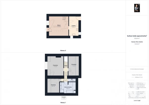 Maison à vendre 4 pièces 85 m² Villeneuve-la-Guyard